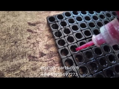 Streckenketten mit Gleitplatten