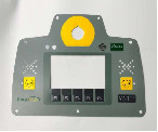Fernfilmaufkleber von Asphalt-Pflaster-Fräsmaschine mit Ring 2108938