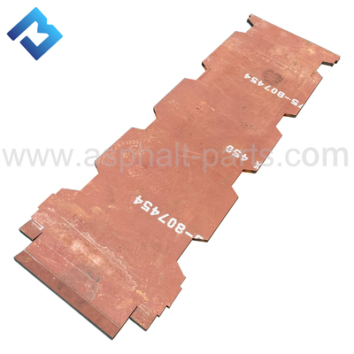 Material für die Beförderung der Unterplatte 2269373 2269356 Hardox 450 S1900-3L S2100-3L Für Asphaltpflastern