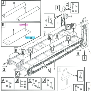 Hochwertiges VOE17253552 Förderband-Verschleißteil-Service-Kit ABG6820C Förderband-Verschleißkit ABG7820D