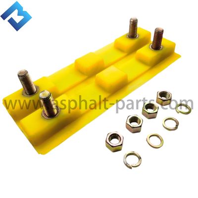 Gelbe PolygummiFräsmaschine-Ersatzteile 2411111 der bahn-Auflagen-W1900