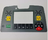 Fernfilmaufkleber von Asphalt-Pflaster-Fräsmaschine mit Ring 2108938