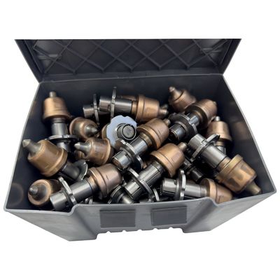 Effizient entworfene Fräsmaschinenbits für W195 W1900 Gleiswalzen M6-20 Pick