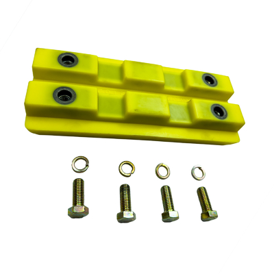 2411111/2102696 Spare Teile für Fräsmaschinen Bauteile für Fahrbahnen Bauteile für Fahrbahnen Polyurethankautschuk Block drei Rippen Straßenbau