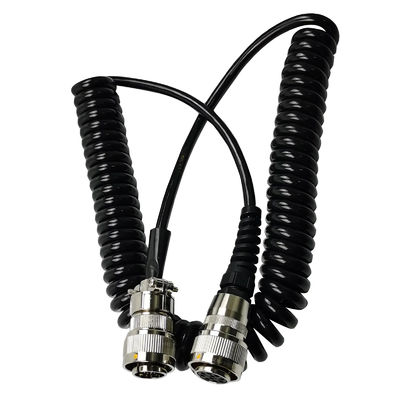 2143056 Stromversorgung Spiralkabel 0,5 M Spiraldraht 10 Nadel - 10 Löcher W195 W200 Einbildschirm Tiefenregler