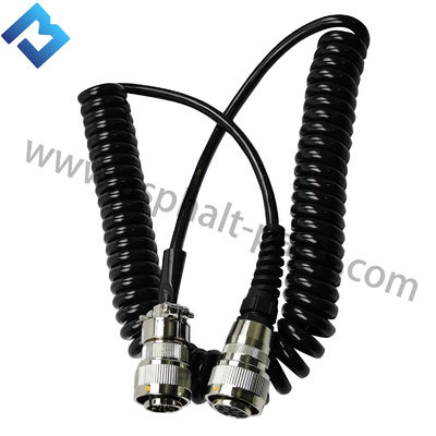 2143056 Stromversorgung Spiralkabel 0,5 M Spiraldraht 10 Nadel - 10 Löcher W195 W200 Einbildschirm Tiefenregler