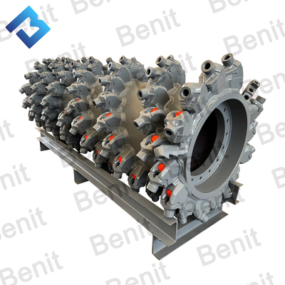 Frästrommel mit 162 Frässtücken und 144 BNT22 Werkzeughalter W200 W195 2307322 Für Fräsmaschine W200 W195