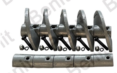 Schneckenwelle für Asphaltfertiger ABG325 VOLVO6820 PN RM 56261241