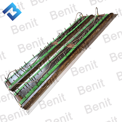Hochwertiges Vogel Pflaster AB500TV Basic Bohlen-Kit 2009421 | OEM Bohlenplatte & Eisenplatten-Kit für Vögele AB500TV Asphaltfertiger | Hochverschleißteile für den Straßenbau