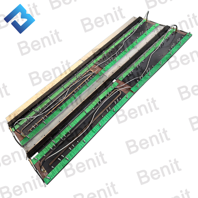 Hochwertiges Vogel Pflaster AB500TV Basic Bohlen-Kit 2009421 | OEM Bohlenplatte & Eisenplatten-Kit für Vögele AB500TV Asphaltfertiger | Hochverschleißteile für den Straßenbau