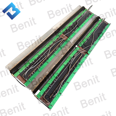 Hochwertiges Vogel Pflaster AB500TV Basic Bohlen-Kit 2009421 | OEM Bohlenplatte & Eisenplatten-Kit für Vögele AB500TV Asphaltfertiger | Hochverschleißteile für den Straßenbau