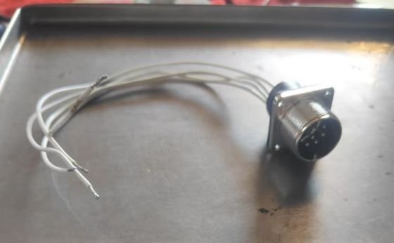 VOLVO-TITAN-ABG paver Data distribution box Connector RM54426689 Socket 10 pins Plug For ABG 7820/6820 PAVER remote control