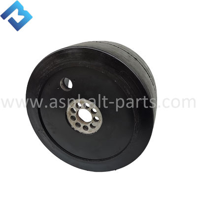 Schwarzes Benit BF300P Front Rubber Solid Tyre Wheels für Bomag