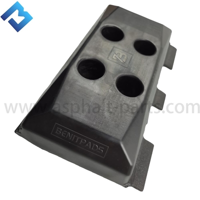 2372467 300mm Straßenbetoniermaschinen-Gummibahn füllt  Asphalt Paver Parts auf