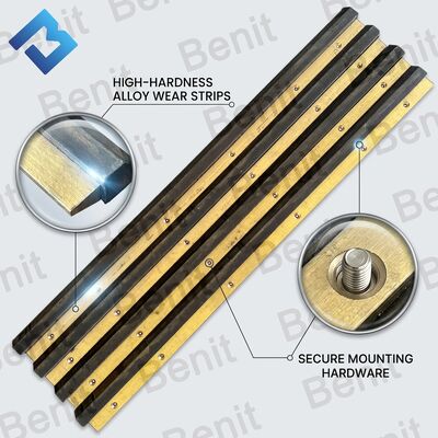 Asphalt Paver Tamper Bar Wear Kit V6000TVE 4812038827 Wear Resistant Strip Replacement