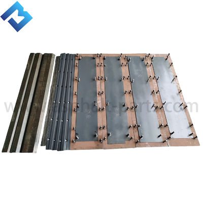 Tiraden-Platte Kit Material NM400 H450400 Asphalt Paver Partss AB500-3TV 2310096