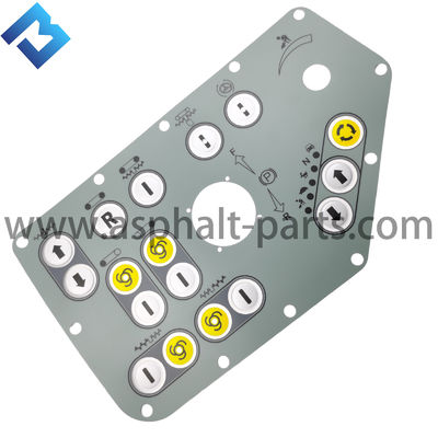 Aufkleberfilm der Asphaltpflasterteile Grau 3 Generation mit Kreisring