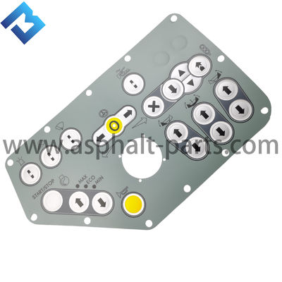 Aufkleberfilm der Asphaltpflasterteile Grau 3 Generation mit Kreisring