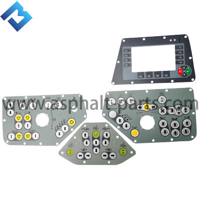 Aufkleberfilm der Asphaltpflasterteile Grau 3 Generation mit Kreisring