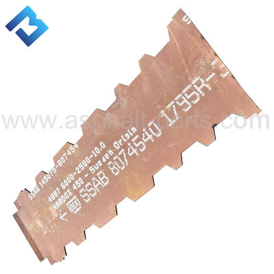 Vorder- und hinteren Unterplatten S1880L-3L 2377338/2377343 für Asphaltpflastern