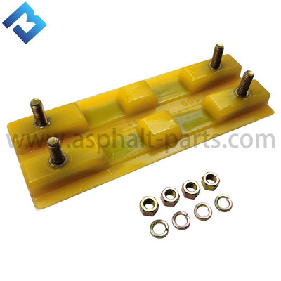 2411112 Polyurethankautschuk-Block/Spur-Schuhe-Fräsmaschine Ersatzteile 3 Rippen für den Straßenbau W205/W2000