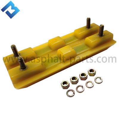 2411112 Polyurethankautschuk-Block/Spur-Schuhe-Fräsmaschine Ersatzteile 3 Rippen für den Straßenbau W205/W2000