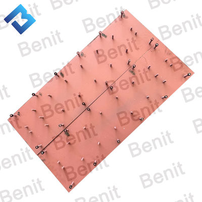 Schraubplatte Hauptmotor Links / Rechts 115080018 115080031 Für SUM7200 Asphaltpaver Teil Bügelplatte