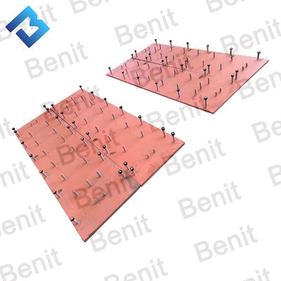 Schraubplatte Hauptmotor Links / Rechts 115080018 115080031 Für SUM7200 Asphaltpaver Teil Bügelplatte