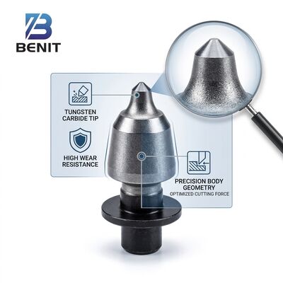 2493524 30026301 Road Construction Water Stable Milling Bit BNT6/22Z for Milling Machine Bits