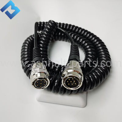 Benit Kabel 2321132 1,5m Elektrisches Spiralkabel für Asphaltfertiger New Grade Sensor S2100 S2100-3