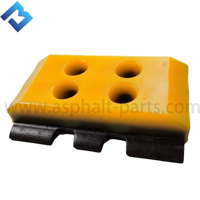 W1900 färben 150740 Kunstfasertuch-Bodenplatten 260mm gelb